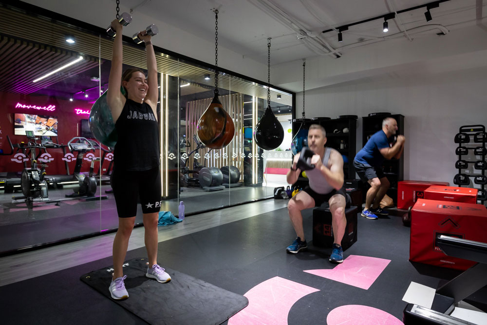 The Platform Fitness Glenorie team in the studio